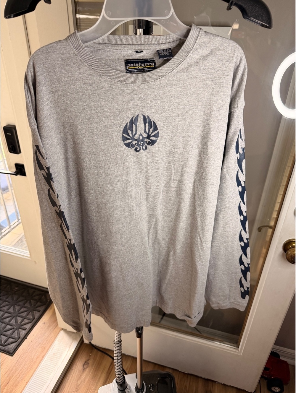 Point Zero Gray Long Sleeve Shirt